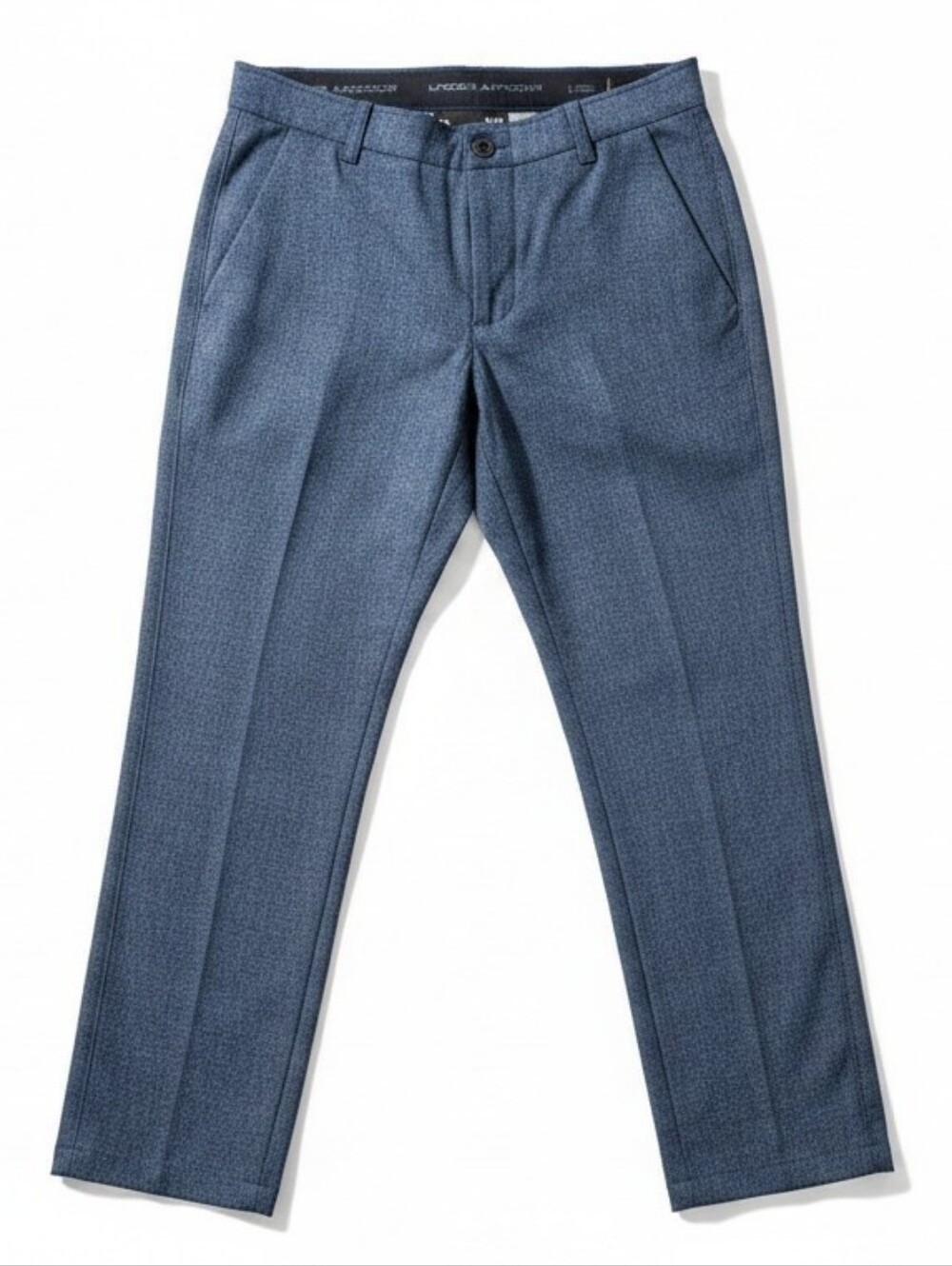 Under Armour Men’s Golf Pants 32x34 Blue Heather Stretch Flat Front